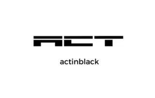 Act in black logo